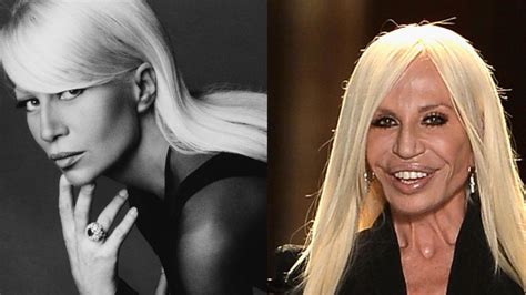 donatella versace daniel versace|donatella versace before and after.